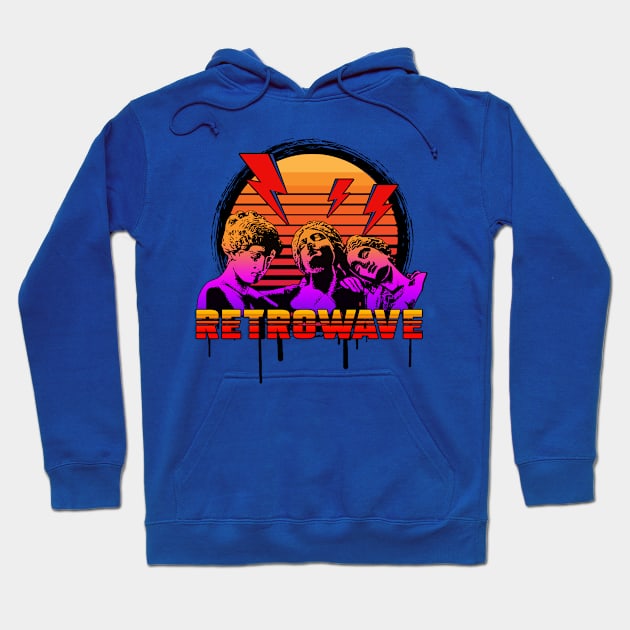 RETROWAVE V.3 Hoodie by theanomalius_merch